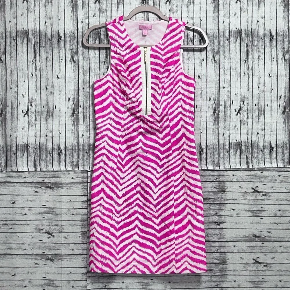 Lilly Pulitzer Penelope Shift Dress Zebron